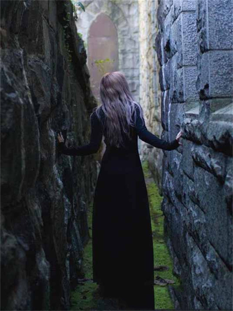 Women's Faith Gothic Long Sleeve Dress