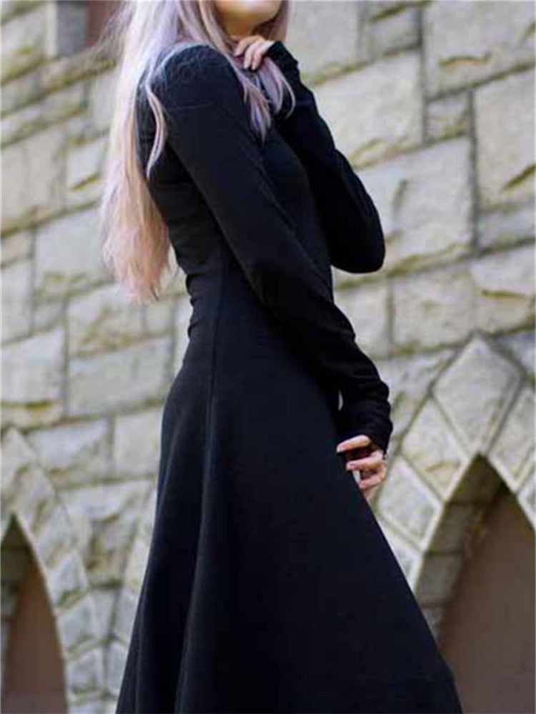 Women's Faith Gothic Long Sleeve Dress