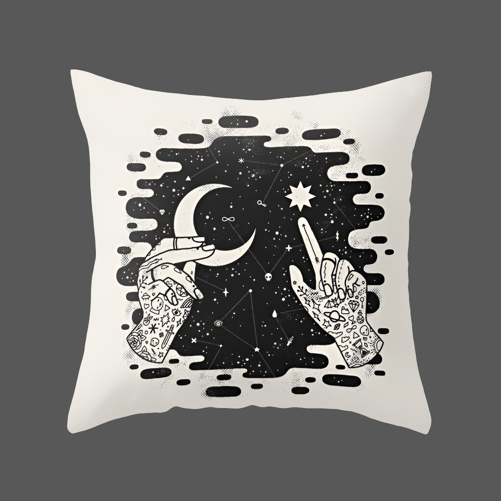 Witching Hour Pillowcase Collection – Gothic & Occult Print Home Decor