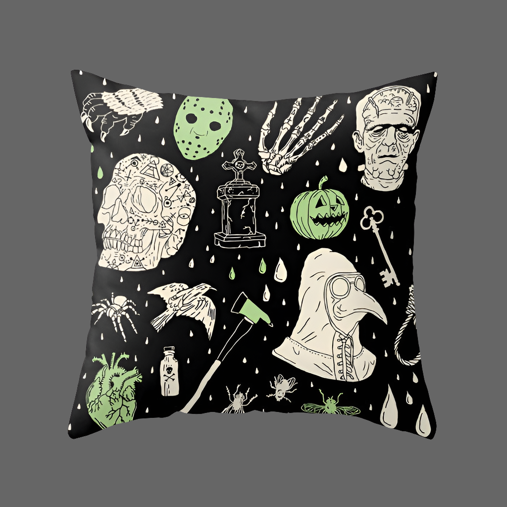 Witching Hour Pillowcase Collection – Gothic & Occult Print Home Decor